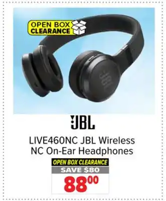 2001 Audio Video JBL Wireless NC On-Ear Headphones offer