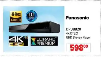 2001 Audio Video Panasonic 4K DTS: X UHD Blu-ray Player offer