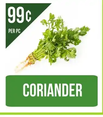 Food World Supermarket CORIANDER offer