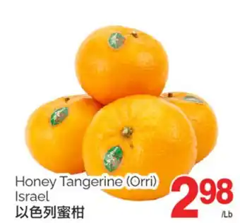 T&T Supermarket HONEY TANGERINE (ORRI) ISRAEL offer