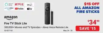 Visions Electronics Amazon Fire TV Stick Lite offer
