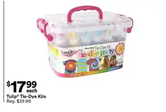 Michaels Tulip Tie-Dye Kits offer