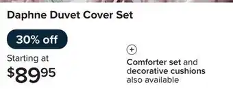 Linen Chest Daphne Duvet Cover Set offer