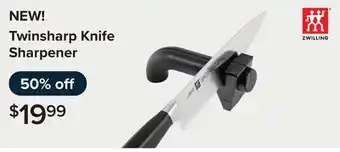 Linen Chest Twinsharp Knife Sharpener offer