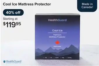 Linen Chest Cool Ice Mattress Protector offer