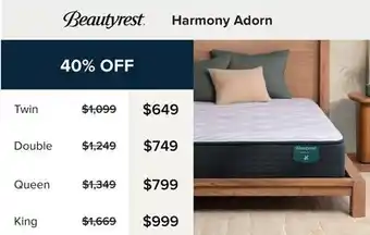 Linen Chest Harmony Adorn Mattresses offer