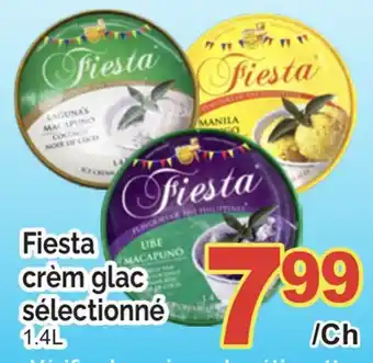 T&T Supermarket FIESTA CRÈM GLAC SÉLECTIONNÉ, 1.4L offer
