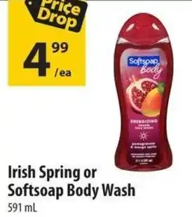Co-op Irish Spring or Softsoap Body Wash offer
