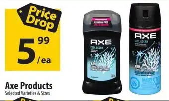 Co-op Axe Products offer