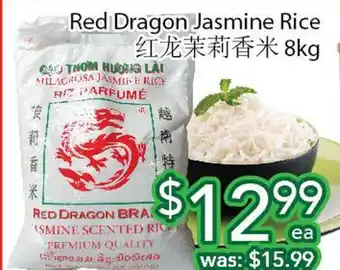 Ample Food Market Red Dragon Jasmine Rice offer