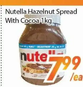 Bestco Food Mart Nutella Hazelnut Spread With Cocoa offer