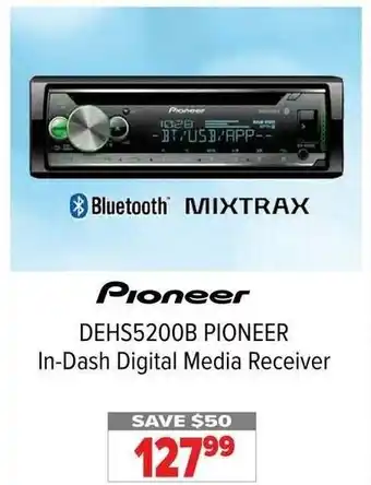2001 Audio Video Pioneer DEHS5200B PIONEER In-Dash Digital Media Receiver offer