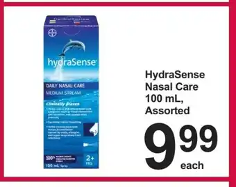 Pharmasave HydraSense Nasal Care 100 mL offer