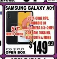 TechSource Samsung Galaxy A01 offer