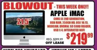 TechSource Apple iMac offer