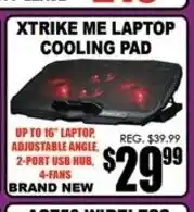 TechSource Xtrike Me Laptop Cooling Pad offer