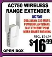 TechSource AC750 Wireless Range Extender offer