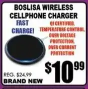 TechSource Boslisa Wireless Cellphone Charger offer