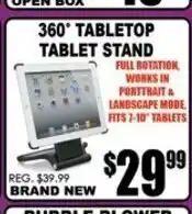 TechSource 360 Tabletop Tablet Stand offer