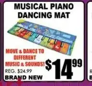 TechSource Musical Piano Dancing Mat offer