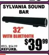 TechSource Sylvania Sound Bar offer