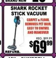 TechSource Shark Rocket Stick Vacuum offer