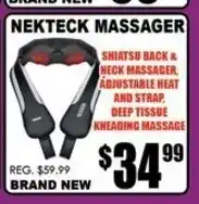 TechSource Nekteck Massager offer