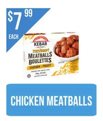 Food World Supermarket CHICKEN MEATBALLS offer