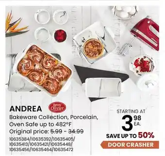 Stokes ANDREA Bakeware Collection offer