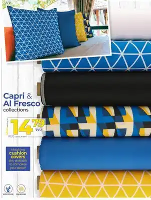 Fabricville Capri & Al Fresco collection offer
