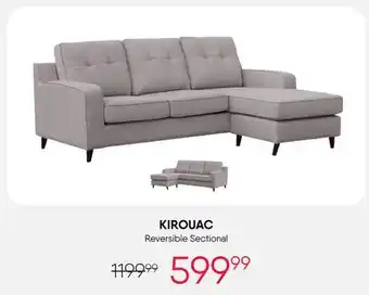 Meubles RD Reversible Sectional offer