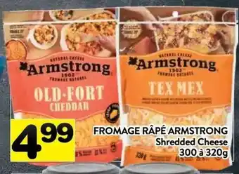 Supermarché PA Armstrong Shredded Cheese offer