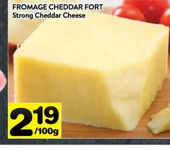 Supermarché PA Strong Cheddar Cheese offer