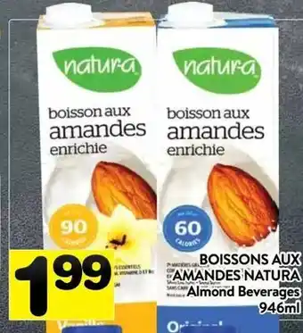 Supermarché PA Natura Almond Beverages offer
