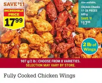 M&M Meat Shops Fully Cooked Chicken Wings offer