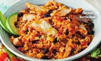 M&M Meat Shops Chicken Burrito Bowl offer