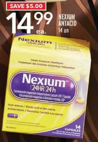 Metro NEXIUM ANTACID 14 un offer