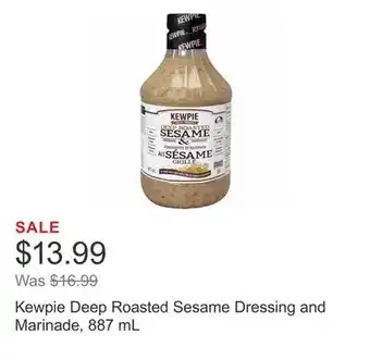 Costco Kewpie Deep Roasted Sesame Dressing and Marinade, 887 mL offer