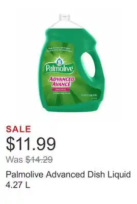 Costco Palmolive Advanced Dish Liquid 4.27 L offer