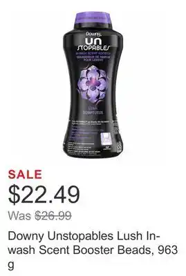 Costco Downy Unstopables Lush In-wash Scent Booster Beads, 963 g offer
