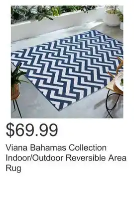 Costco Viana Bahamas Collection Indoor/Outdoor Reversible Area Rug offer