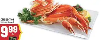 Marché Adonis CRAB SECTION Frozen or thawed offer