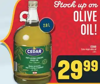 Marché Adonis CEDAR Extra virgin olive oil offer