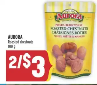 Marché Adonis AURORA Roasted chestnuts offer