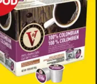 Giant Tiger Victor Allen's coffee pods offer