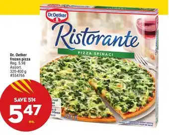 Giant Tiger Dr. Oetker frozen pizza offer