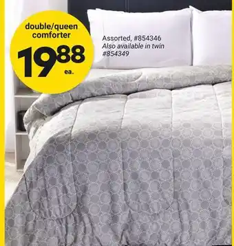Giant Tiger double/queen comforter offer