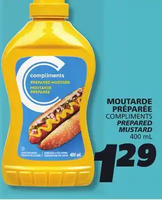 IGA COMPLIMENTS PREPARED MUSTARD offer