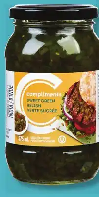 IGA COMPLIMENTS RELISH offer