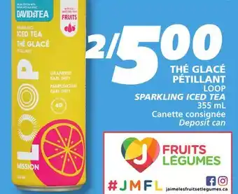 IGA LOOP SPARKLING ICED TEA offer